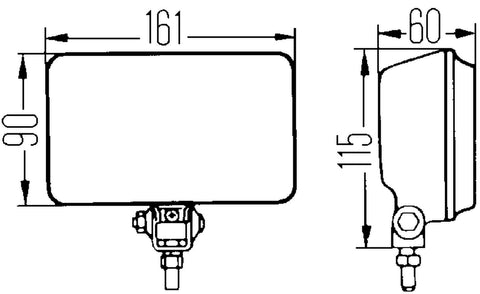 Hella FOG LIGHT COMET 450 H3