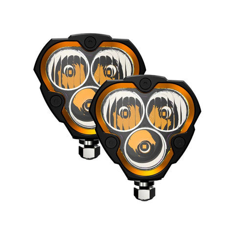 KC Hilites FLEX ERAâ„¢ 3 - 2-Light System - 40W Combo Beam