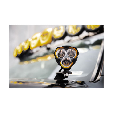 KC Hilites FLEX ERAâ„¢ 3 - 2-Light System - 40W Combo Beam