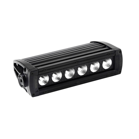 Westin B-FORCE LED Single Row Light Bar; 6 in. Flood w/5W Cree; Black;