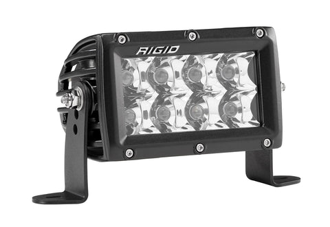 Rigid Industries RIGID E-Series PRO LED Light; Spot Optic; 4 Inch; Black Housing