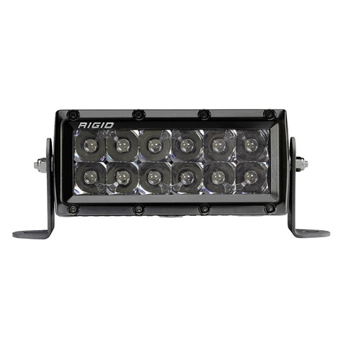 Rigid Industries RIGID E-Series PRO Midnight Edition LED Light; Spot Optic; 6 Inch