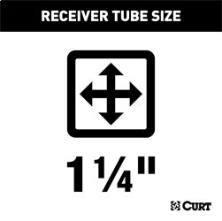 CURT Class 1 Trailer Hitch; 1-1/4in. Receiver; Select Dodge Avenger; Chrysler 200