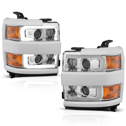 ANZO USA Projector Headlight Set
