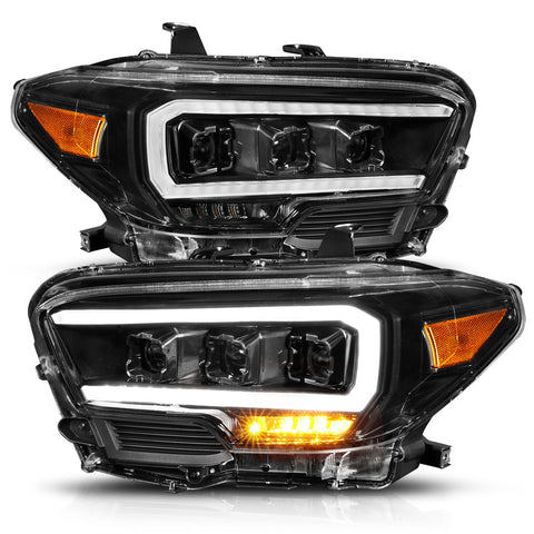Anzo USA LED Projector Headlight; w/Black Housing;