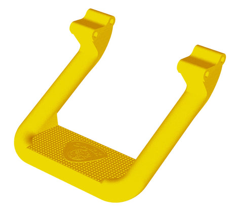 Carr Hoop II Truck Step; XP7 Safety Yellow Powder Coat; Pair;