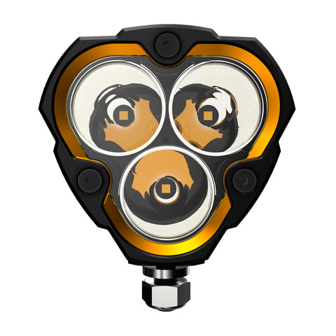KC Hilites FLEX ERAâ„¢ 3 - Single Light - 40W Spot Beam