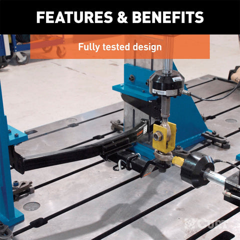 CURT Class 3 Hitch; 2in. Receiver; Select Blazer; Jimmy; Bravada (Square Tube Frame)