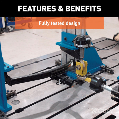 CURT Class 3 Hitch; 2in.; Select Silverado; Sierra 1500; 2500 (Round Tube Frame)