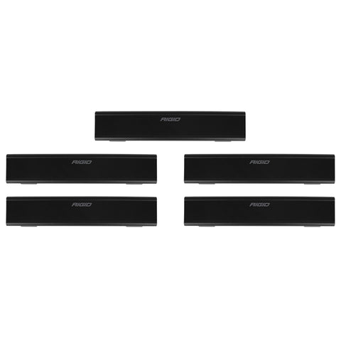 Rigid Industries RIGID Light Cover For 54 Inch RDS SR-Series; Black; Set Of 5