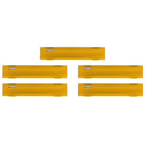 Rigid Industries RIGID Light Cover For 54 Inch RDS SR-Series; Amber; Set Of 5