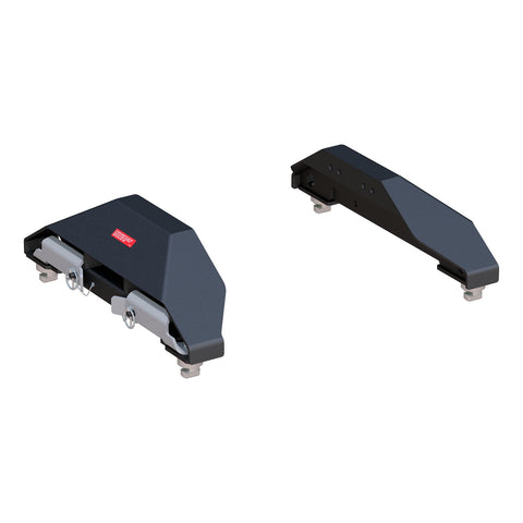 CURT Puck System 5th Wheel Legs; Select Silverado; Sierra 2500; 3500 HD; 8ft. Bed; 25