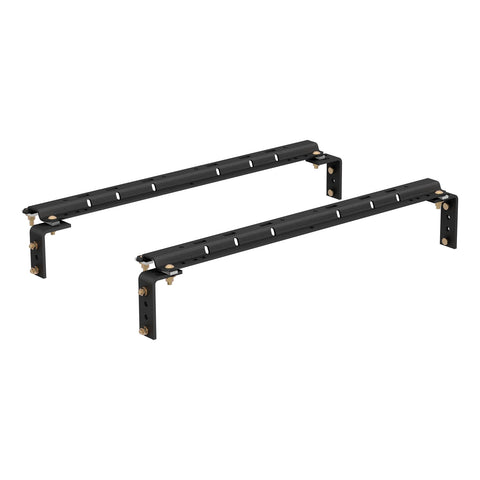 CURT Universal 5th Wheel Base Rails; 25K (Carbide Black)