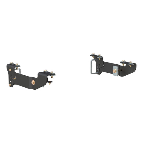CURT Custom 5th Wheel Brackets; Select Chevrolet Silverado; GMC Sierra 1500