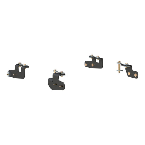 CURT Custom 5th Wheel Brackets; Select Ram 2500 (Except with 5th Wheel Prep Package)