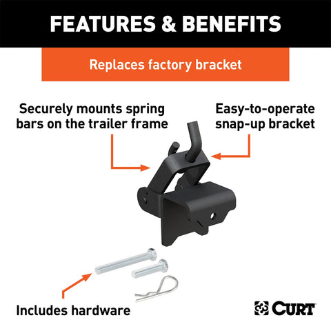 CURT CURT 17008 Replacement Weight Distribution Hitch Hookup Bracket