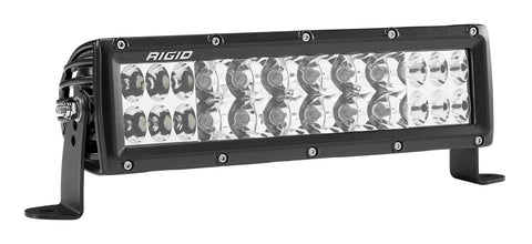 Rigid Industries RIGID E-Series PRO LED Light; Spot/Driving Optic Combo; 10 Inch; Black Housing