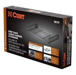 CURT CURT 18117 21 x 37-Inch Roof Rack Extension for CURT Rooftop Cargo Carrier 18115