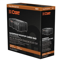 CURT 59in. x 34in. x 21in. Weather-Resistant Vinyl Roof Rack Cargo Bag