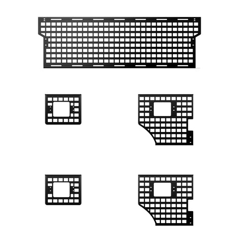 Putco Molle Panel; Passenger Side;