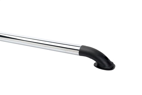 Putco Pop Up Nylon Oval Lockers Side Bed Rail; Stainless Steel; Pair;