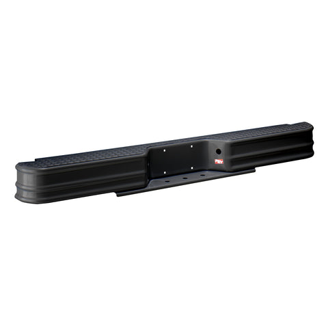 Westin Diamondstep Universal Rear Bumper; Black; Mount Kit Required;