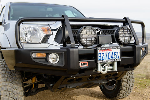 ARB Front Deluxe Bull Bar Winch Mount Bumper;