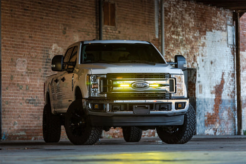 Rigid Industries RIGID SR-Series DOT/SAE J583 6 Inch Selective Yellow LED Fog Light; Pair