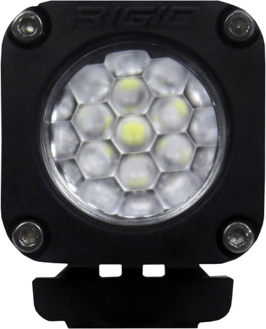Rigid Industries RIGID Ignite LED Light; Diffused Lens; Surface Mount; Black Housing; Single