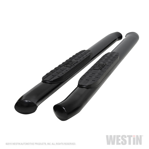 Westin PRO TRAXX 4 Oval Nerf Step Bars; Black; Incl. Mount Kit And Hardware;