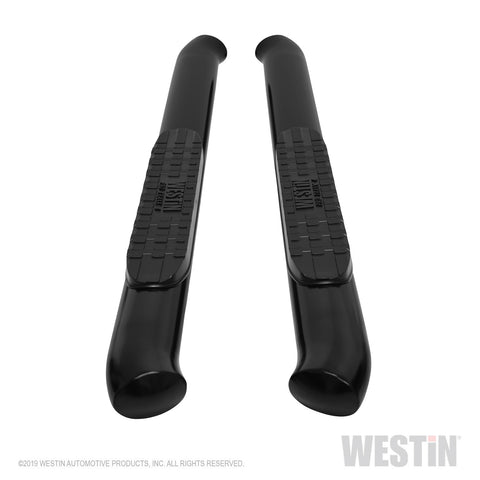 Westin PRO TRAXX 4 Oval Nerf Step Bars; Black; Incl. Mount Kit And Hardware;