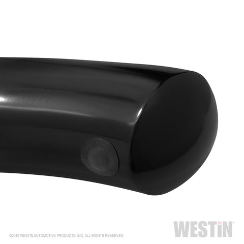 Westin PRO TRAXX 4 Oval Nerf Step Bars; Black; Incl. Mount Kit And Hardware;
