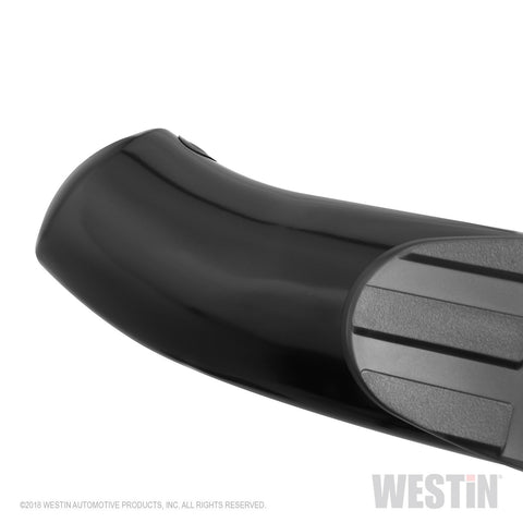 Westin PRO TRAXX 4 Oval Nerf Step Bars; Black Powdercoat; Incl. Mount Kit And Hardware;