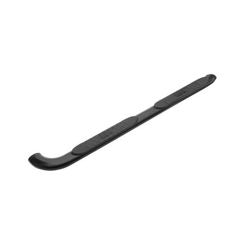 Westin Platinum 4 Oval Nerf Step Bars; Black; Steel; Mount Kit Included; Rocker Mount;