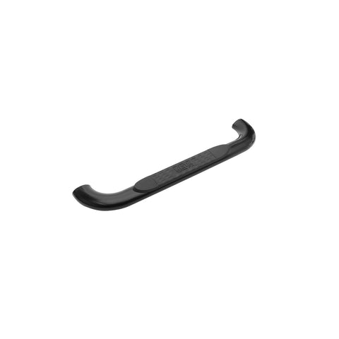 Westin Platinum 4 Oval Nerf Step Bars; Black; Steel; Mount Kit Included; Body Mount;