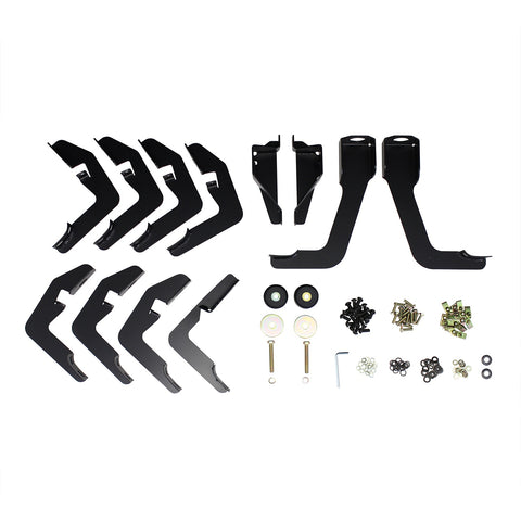 Westin PRO TRAXX 5 Oval Wheel to Wheel Nerf Step Bars