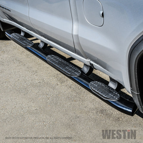Westin PRO TRAXX 5 Oval Wheel to Wheel Nerf Step Bars