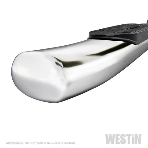 Westin PRO TRAXX 5 Oval Wheel to Wheel Nerf Step Bars; Stainless Steel;