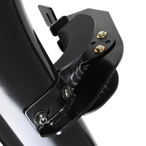 Westin PRO TRAXX 5 Oval Wheel to Wheel Nerf Step Bars; Black;