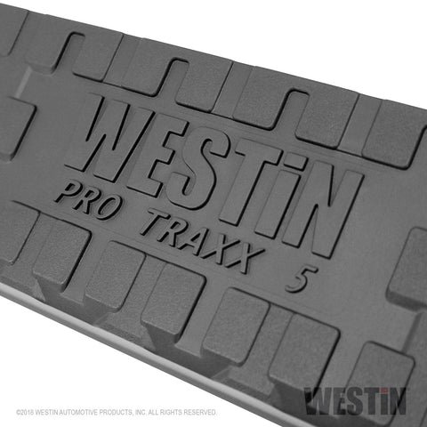 Westin PRO TRAXX 5 Oval Nerf Step Bars; Mount Kit Included; Polished Stainless Steel;