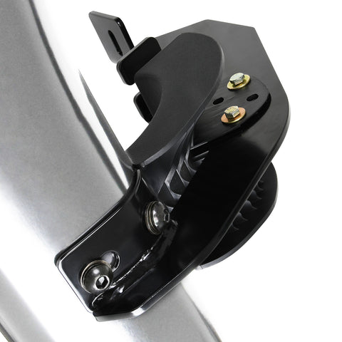 Westin PRO TRAXX 5 Oval Nerf Step Bars; Mount Kit Included; Polished Stainless Steel;