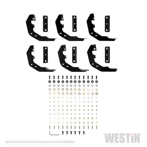 Westin PRO TRAXX 6 Oval Nerf Step Bars