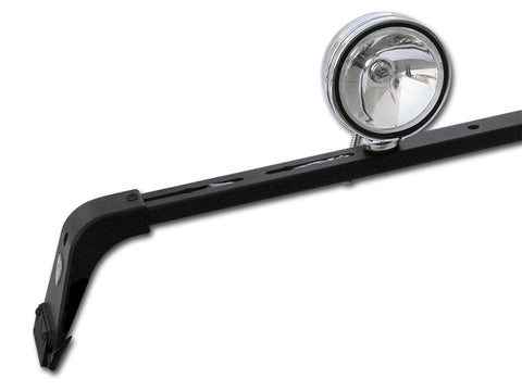Carr Deluxe Light Bar; XP3 Black Powder Coat; Lights Not Included;