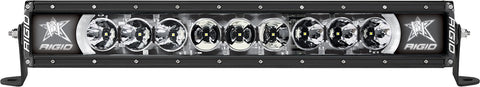 Rigid Industries RIGID Radiance Plus LED Light Bar; Broad-Spot Optic; 20Inch With White Backlight