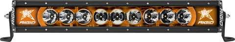 Rigid Industries RIGID Radiance Plus LED Light Bar; Broad-Spot Optic; 20Inch With Amber Backlight