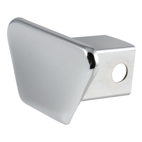 CURT CURT 22101 Chrome Steel Trailer Hitch Cover; Fits 2-Inch Receiver