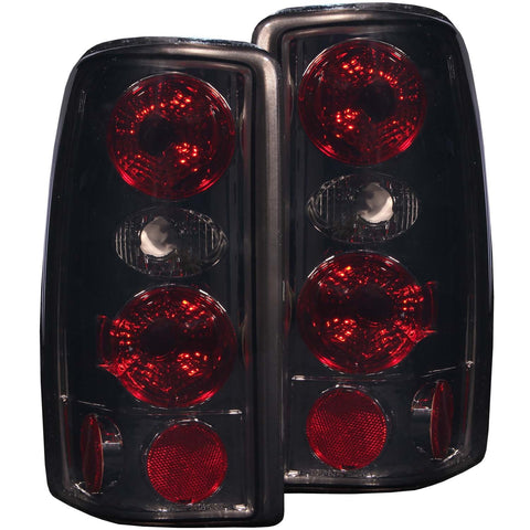 Anzo USA Tail Light Assembly; Smoke Lens; Pair;