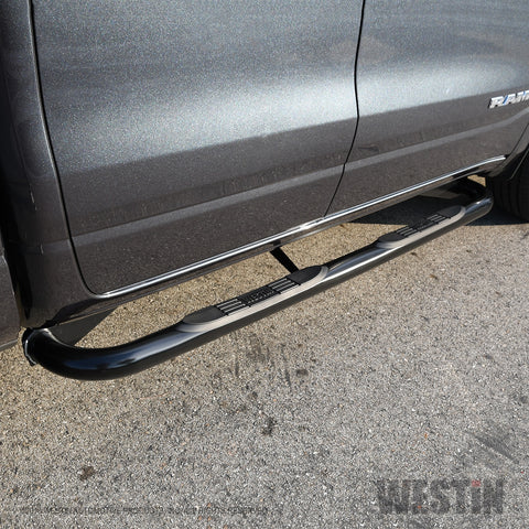 Westin E-Series 3 Round Nerf Step Bars