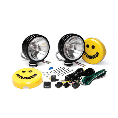 KC Hilites 6" Daylighter Halogen - 2-Light System - 100W Spread Beam