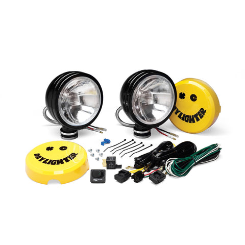 KC Hilites 6" Daylighter Halogen - 2-Light System - 100W Spread Beam